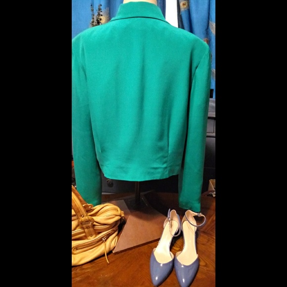 Pat Argenti teal blazer - Picture 4 of 6